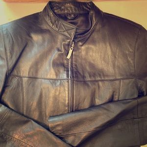 Leather moto